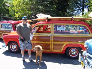 Me and Tucker in front of Woodie